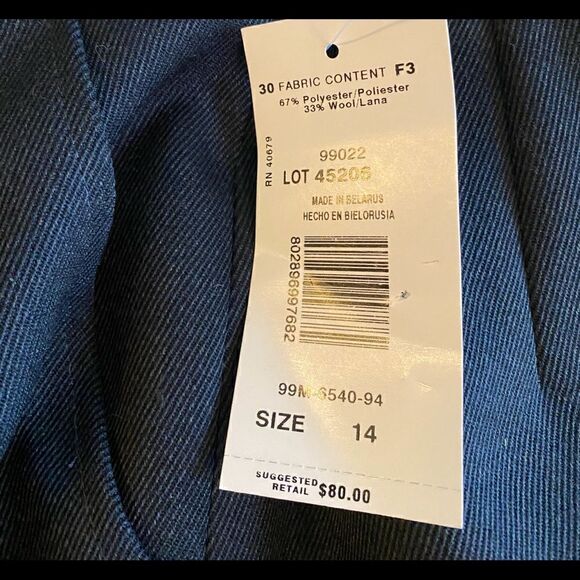 NWT Harve Bernard black mom jeans - Picture 4 of 10